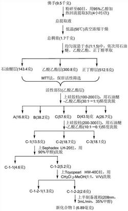 一种从佛手中分离的新香豆素骈木脂素化合物及其保肝用途