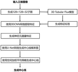 一种基于三维通量模型的树状结构中心线提取方法