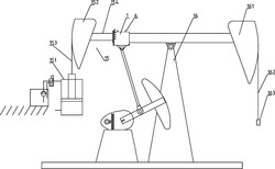 带有辅助平衡装置的抽油机