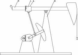 抽油机游梁辅助平衡装置转换接头
